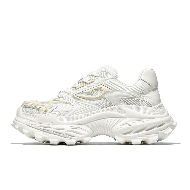 MOERBAI Lava Collection Breathable Height Increasing Breathable Height Increasing Low top Chunky Sneakers Men's