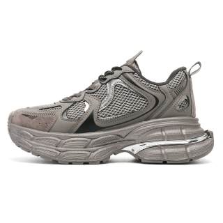 Kosrood Microfiber Leather Low top Chunky Sneakers Women's