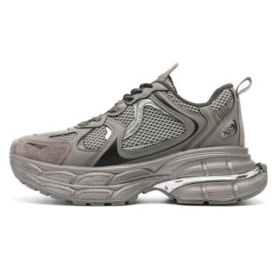 Kosrood Microfiber Leather Low top Chunky Sneakers Women's