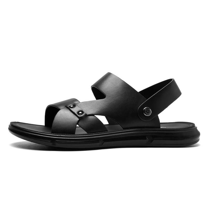 AOKANG AOKANG Beach Sandals Men's Black