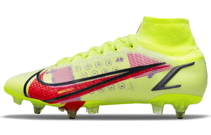 Nike Nike Mercurial Superfly 8 Elite Sg pro Ac Soccer Shoes 'Yellow Orange'