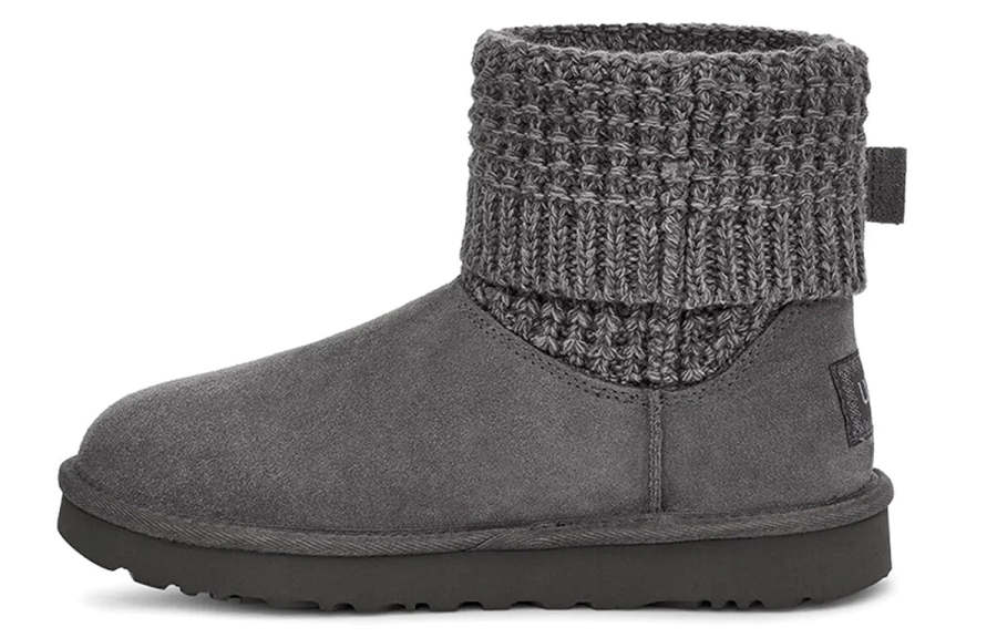 UGG Classic Solene Mini Cozy Stay Warm Outdoor Casual Gray Women's