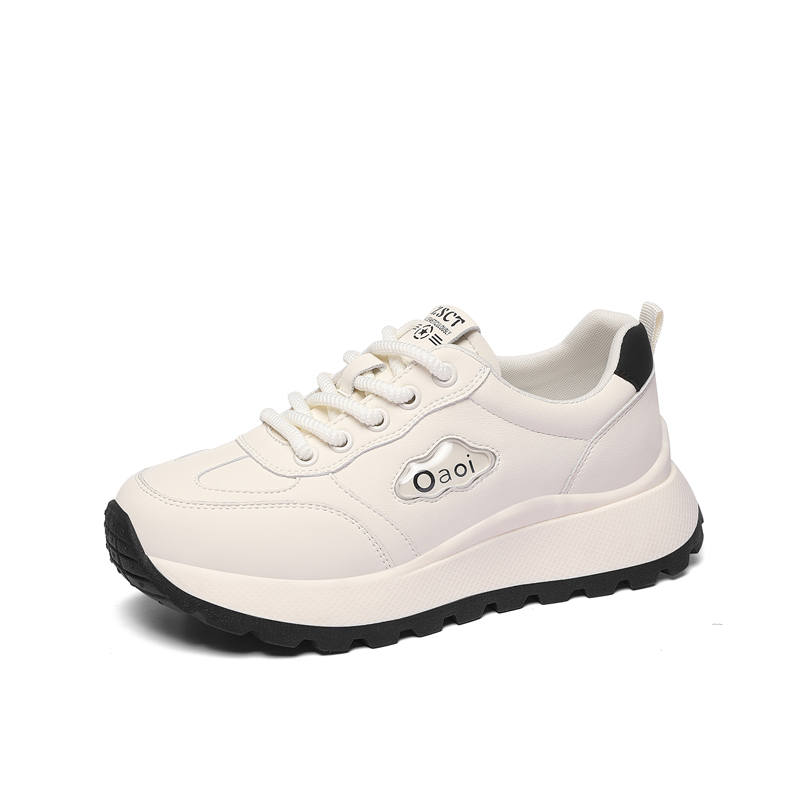 JINSITU Cow Split Leather Low top Casual Shoes Women's