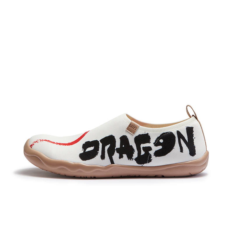 U.IN Painted Travel Shoes Year Of The Dragon Collection Low top Casual Shoes Women's