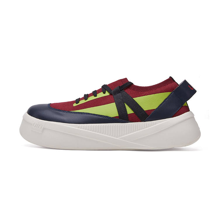 U.IN Painted Travel Shoes Victoria 4 Solid Color Collection Low top Casual Shoes Men's