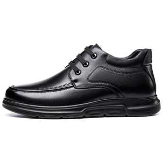 LAORENTOU Casual Leather Shoes Men's Black