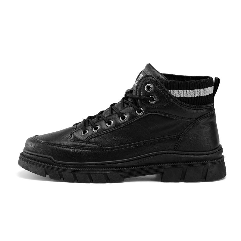 GONGNIUMEILI Short Combat Boots Men's
