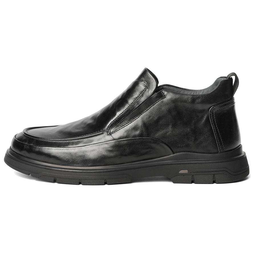 Senda Casual Leather Shoes Men's Low Top