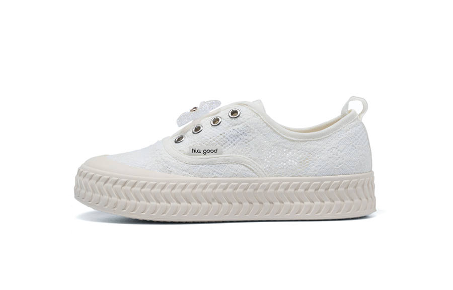 HLA Fabric Slip Resistant Abrasion Resistant Low top Skateboard Shoes Women's
