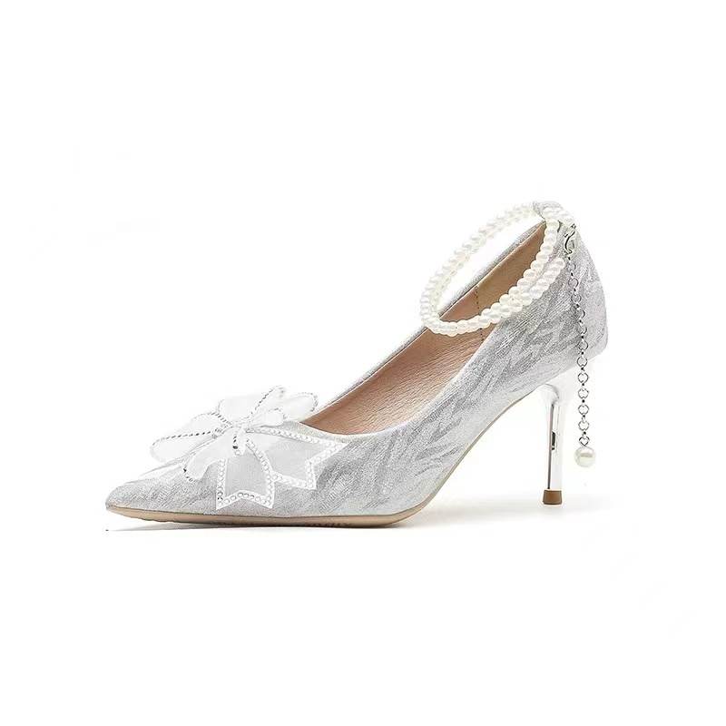 TAOLEI Slim Heel High Heels 8cm Women's