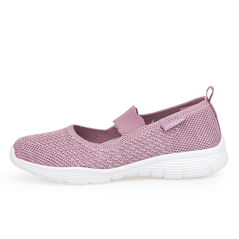 RONGSHI Fabric Slip on Breathable Casual Shoes Women's