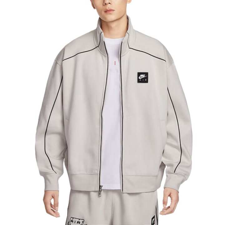 Nike Nike Air Jackets Men's Khaki Stand Collar Moderate Other