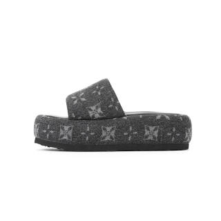 TRAPAR WAVES Slide Slippers Women's Black
