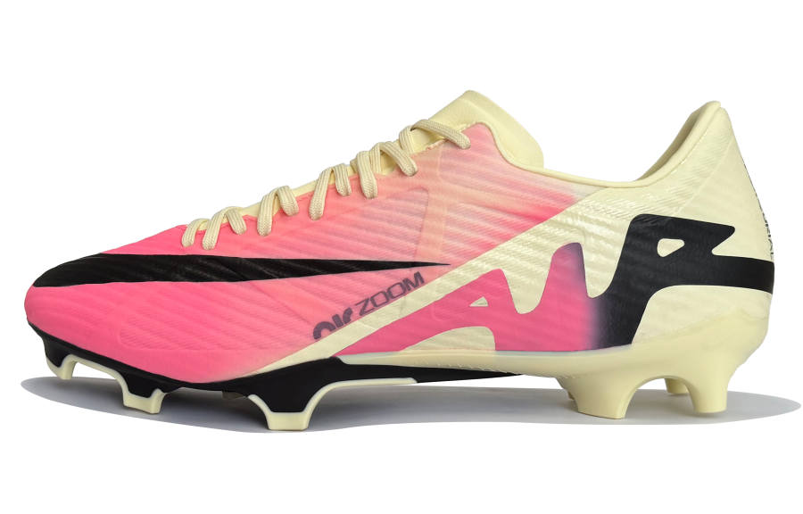 Nike Nike Zoom Vapor 15 Slip Resistant And Breathable Soccer Shoes Men's Yellow Pink