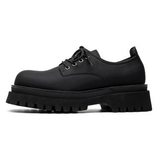 ZONEJOY Trendy Sneakers & Casual Shoes Versatile Derby Shoes Unisex Black