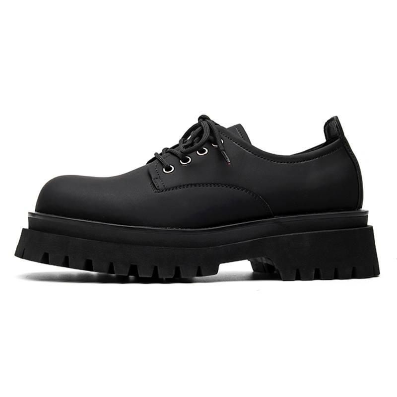 ZONEJOY Trendy Sneakers & Casual Shoes Versatile Derby Shoes Unisex Black