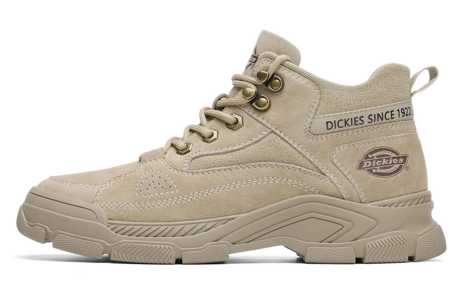 Dickies Fashion Comfortable, Trendy Versatile, Platform Fleece Lined Thermal Casual Combat Work Boots 8.5cm