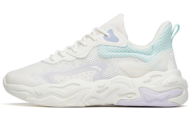 Anta Butterfly Metamorphosis Low top Sports Casual Shoes Women's White Blue Purple