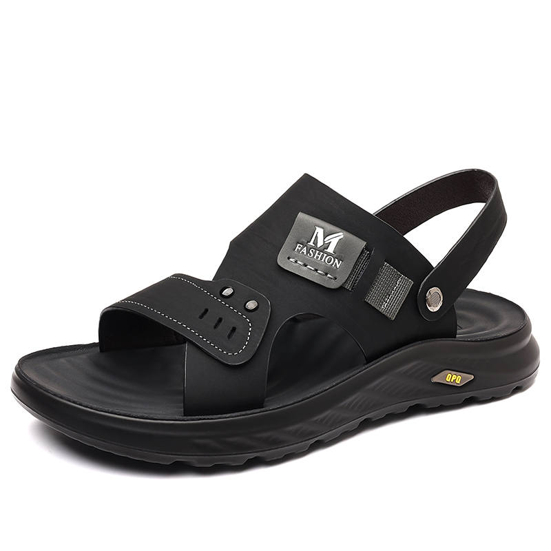 EGCHI EGCHI Beach Sandals Men's Black/Brown