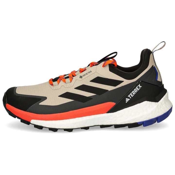 Adidas Terrex Free Hiker Adidas 2.0 Low GORE-TEX 'Wonder Beige Black Orange'