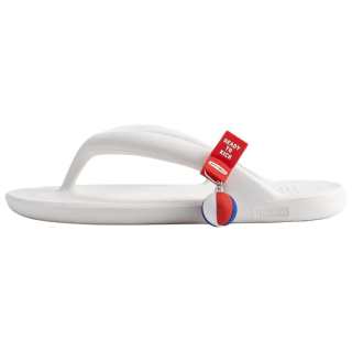 TAW&TOE READYTOKICK x TAW&TOE Fashion Trend Abrasion Resistant Abrasion Resistant Flip Flops Women's White