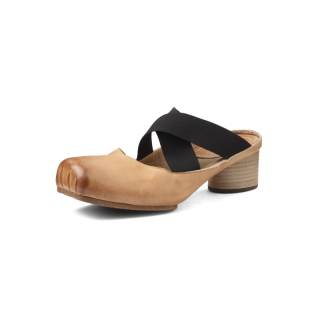 ROROWU TPR Sole Closed Toe Slippers Women's