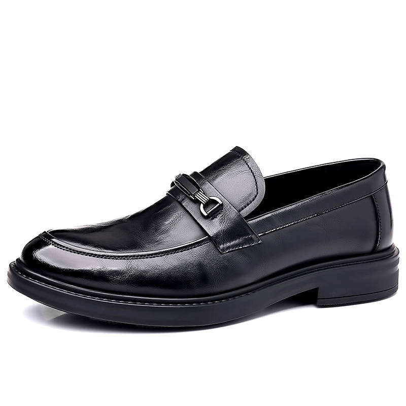 GONGNIUMEILI Men's Casual Shoes Men's Low Top Black/Brown