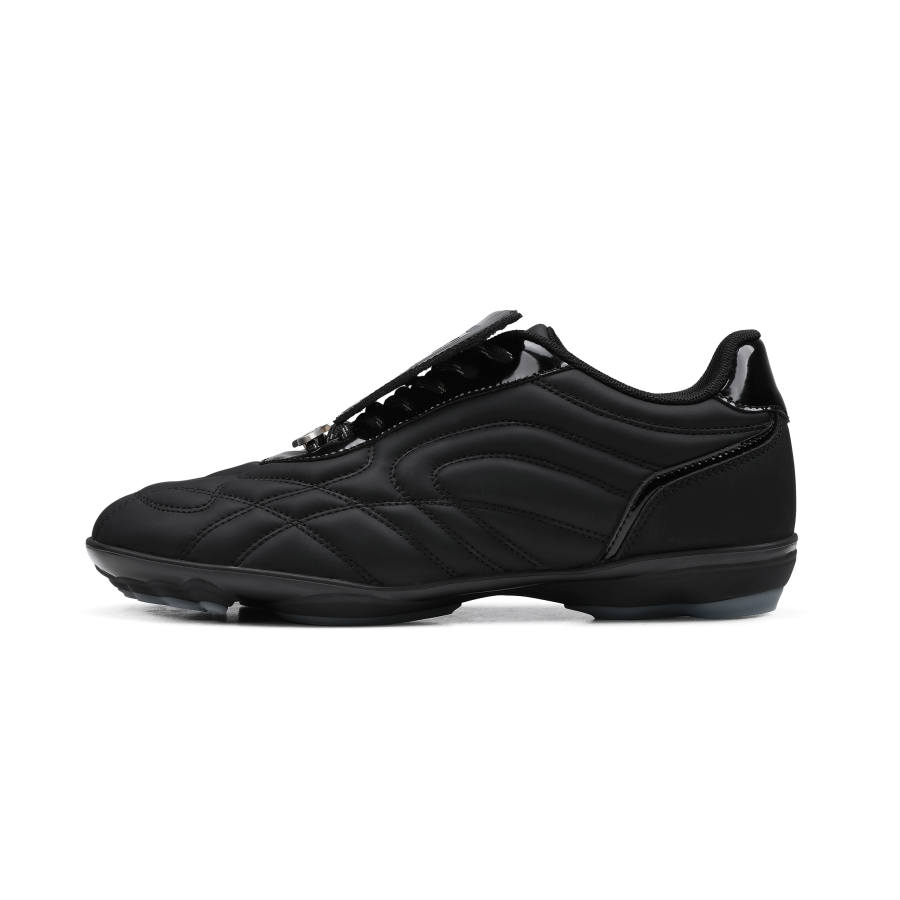 HANQIAORIJI Abyss Collection Cow Split Leather Low top Casual Shoes Unisex