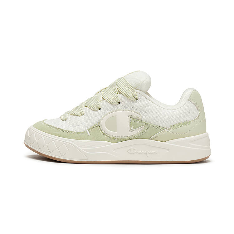 Champion Fabric Low top Skateboard Shoes Unisex Asparagus Green/Linen