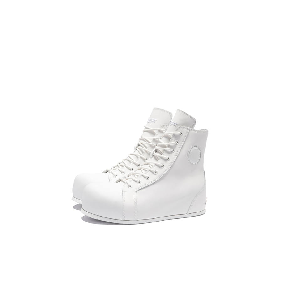 FREE WORLD ORDER Top Grain Cow Leather High top Casual Shoes Unisex