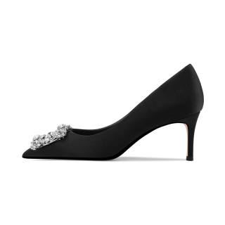 ;HMZ Slim Heel High Heels Women's Black