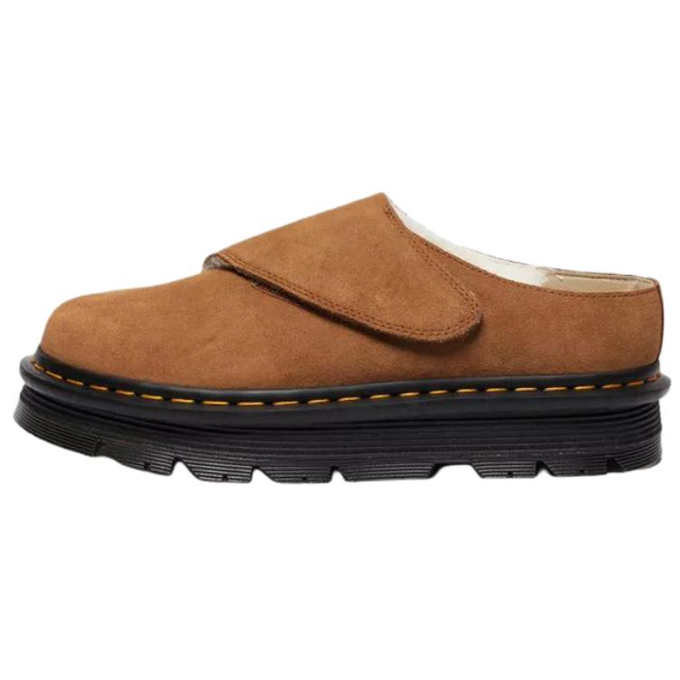 Dr.Martens EVA Abrasion Resistant Abrasion Resistant Closed Toe Slippers Unisex Brown