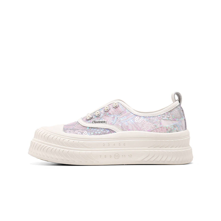 C°BANNER Fabric Low top Casual Shoes Women's