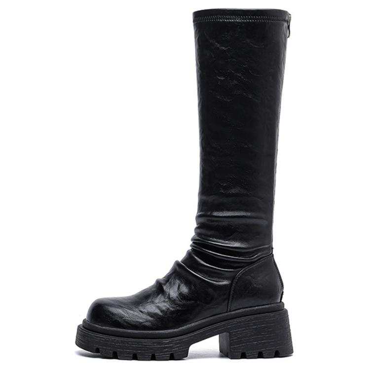 DAPHNE DAPHNE Pu Knee high Boots 6.5cm Women's