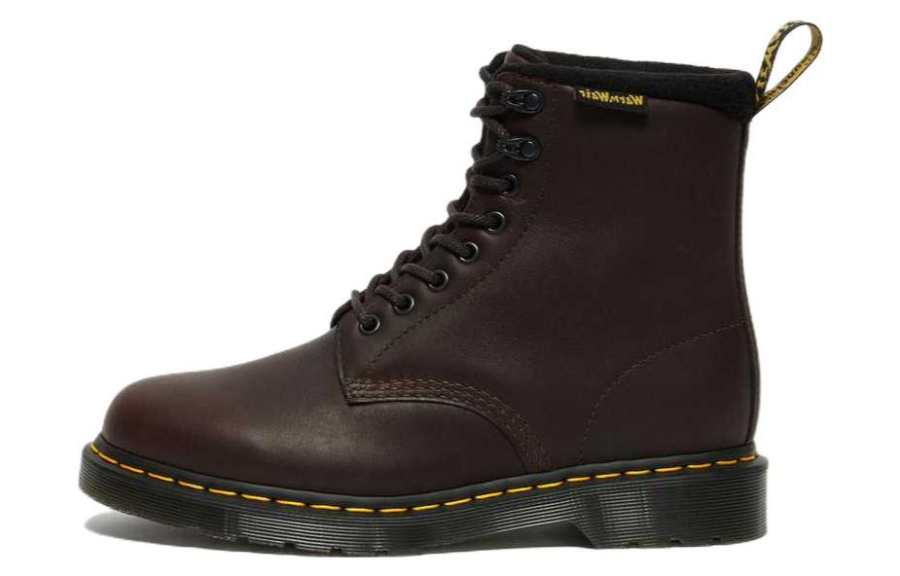 Dr.Martens Dr. Martens 1460 Pascal Warmwair Leather Lace Up Boots 'Dark Brown'