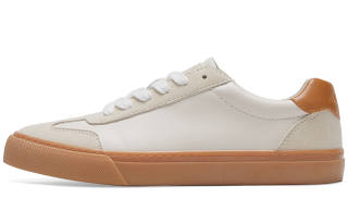 Rockfish Fungus Resistant Collection Microfiber Leather Low top Stylish Skateboarding Shoes Women's White Beige