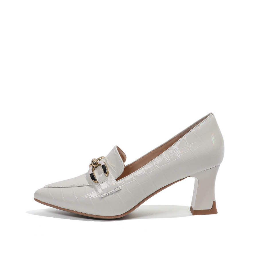 Mulinsen Loafers 6CM Women's Beige