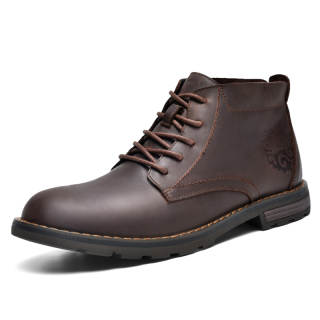 Laoks Ankle Boots Men's Black/Brown
