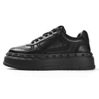 KAIMALONG Cow Leather Low top Skateboard Shoes Men's