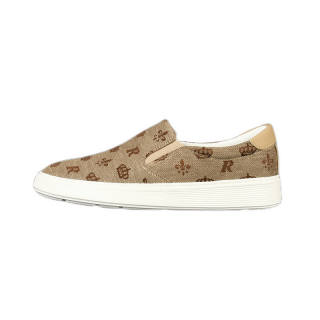 Raidy Boer Casual Shoes Men's Coffee Floral