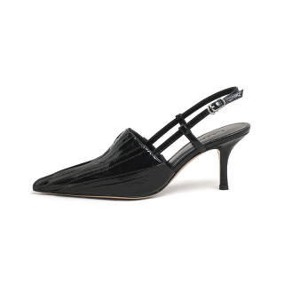 BLOCCO5 Slim Heel High Heels 7cm Women's Black