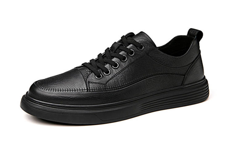Mulinsen Top Grain Cow Leather Men's Casual Shoes Men's