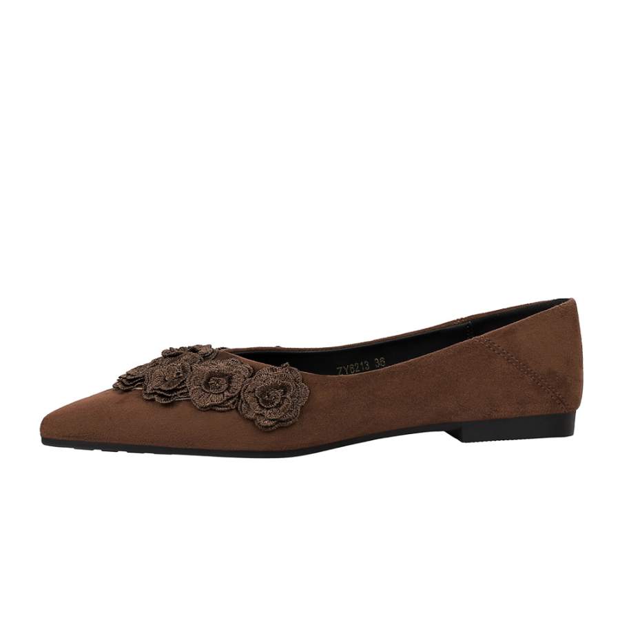 QITUMAUL Suede Casual Shoes Women's