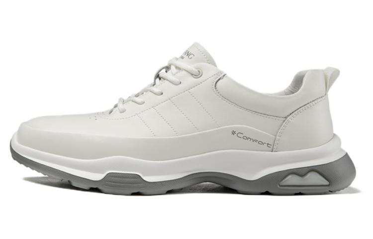 AOKANG Lightweight Casual Shoes Men's Ecru