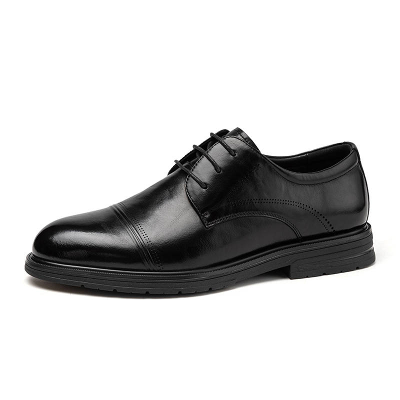 AOKANG Dress Shoes Men's Low Top Black