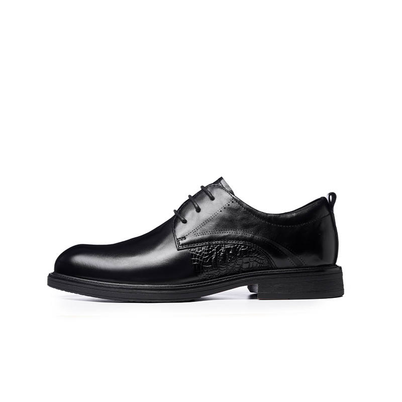 LAORENTOU Dress Shoes Men's Low Top Black