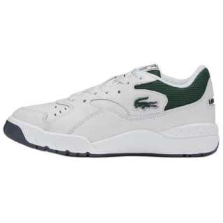 LACOSTE Cow Leather Low top Casual Shoes Women's Ecru