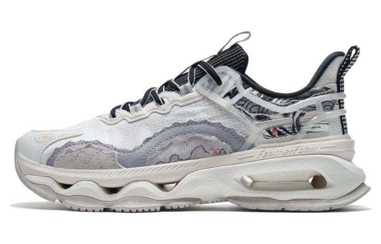 XTEP Thalassin Textile, Synthetic Leather Cushioning Slip Resistant Abrasion Resistant Low top Casual Shoes Men's