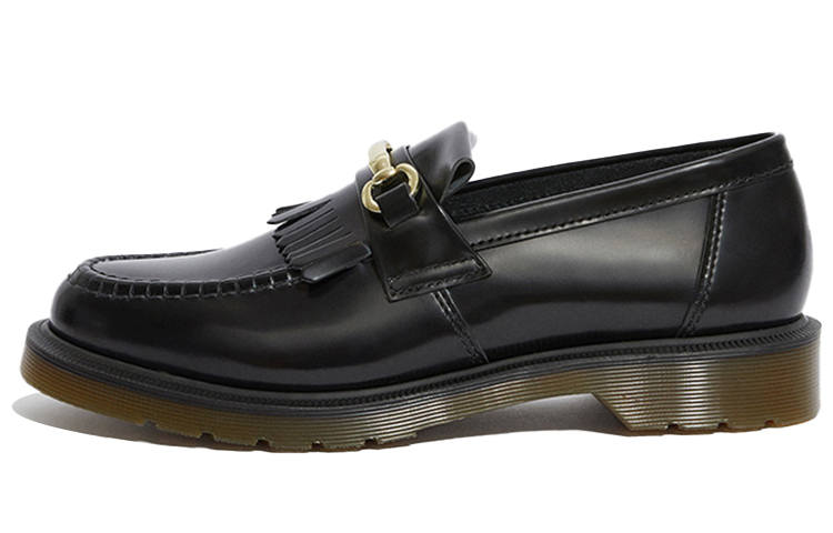 Dr.Martens Adrian Dr.Martens Snaffle Smooth Leather Kiltie Loafer 'Black' Women's
