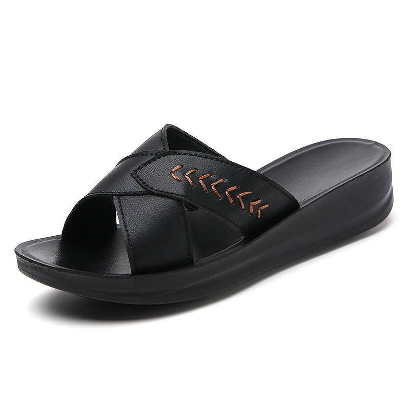Reivantix Reivanti Slip Resistant Slide Slippers Women's Black